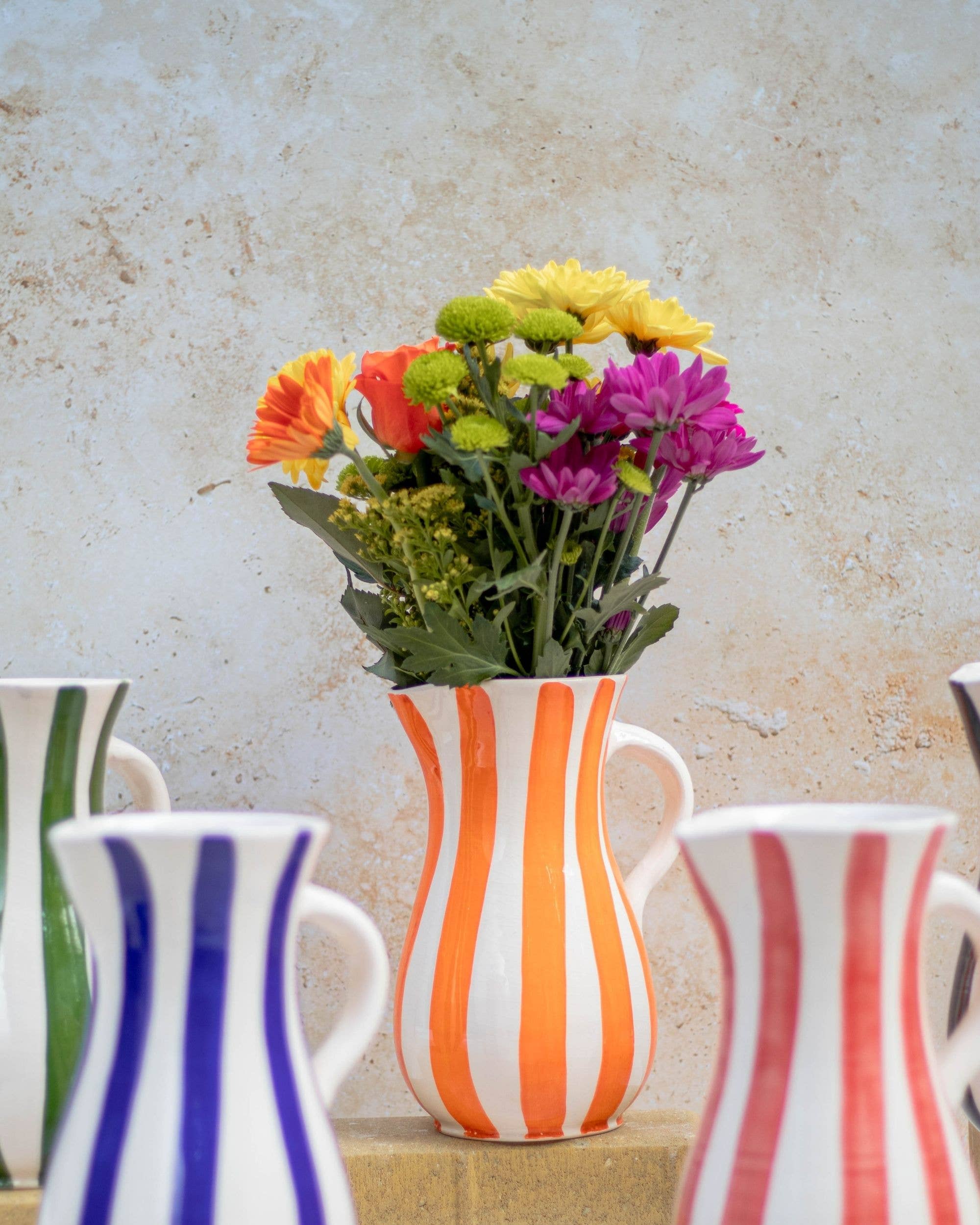 Maison Berber – wholesale Jug – Moroccan Striped Large Jug
1