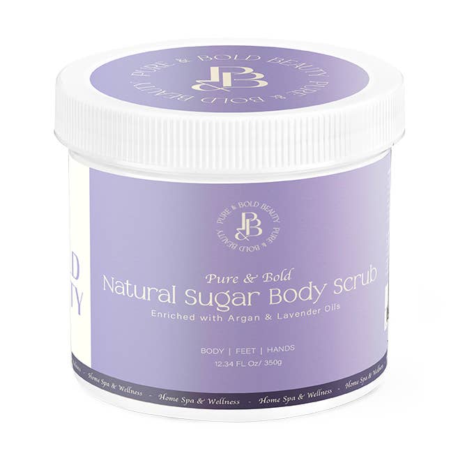 PURE & BOLD NATURAL BODY SCRUB SUGAR & LAVENDER for wholesale by Beauty D