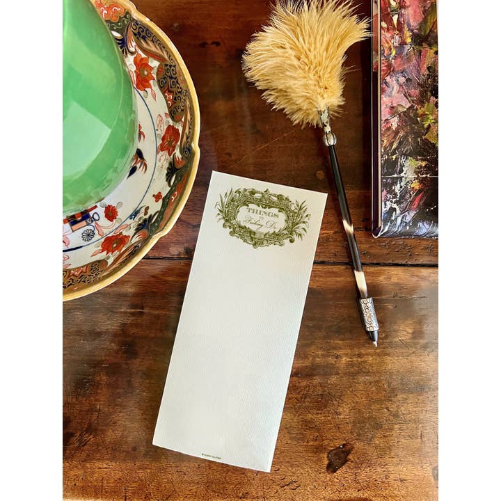 Alexa Pulitzer - Wholesale Notepad - Things to Do Long Pad1