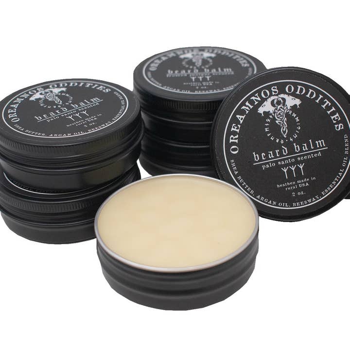 2 oz. beard balm for wholesale by Oreamnos Oddities