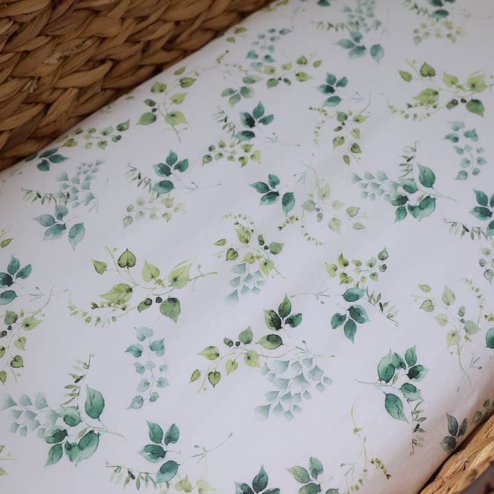 Snuggle Hunny - Wholesale Bassinet – Baby - Eden Organic Bassinet Sheet / Change Pad Cover2