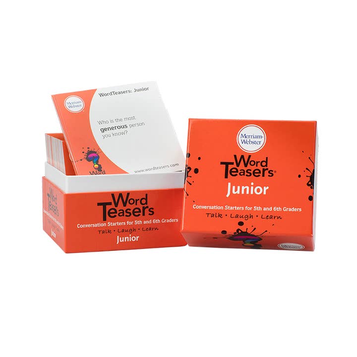 Junior Vocabulary Card Game for wholesale by WordTeasers