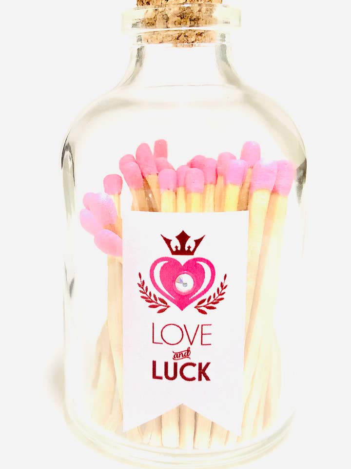 Partidos de 5 pulgadas, color rosa para venta al por mayor de Love & Luck Greetings