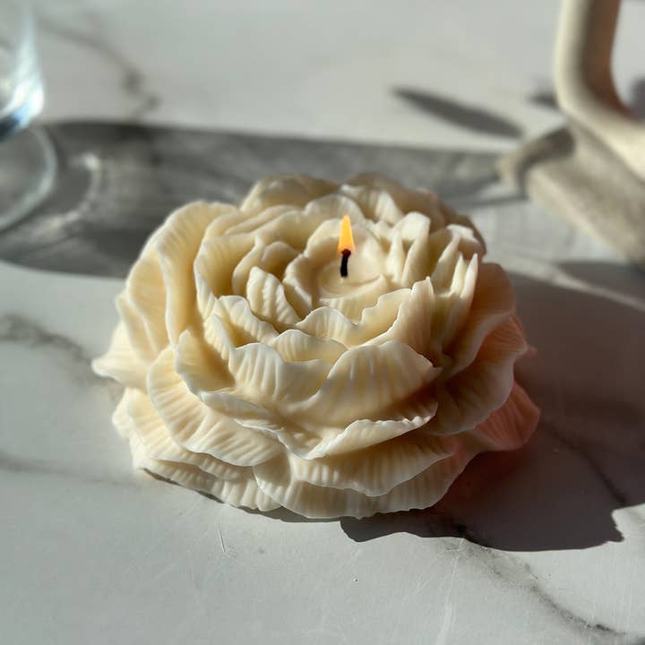 DE LA MUSHKA - Vendita all'ingrosso Candele regalo - Grande fiore | Candele profumate | Decorazioni estive | Decorazioni per la casa