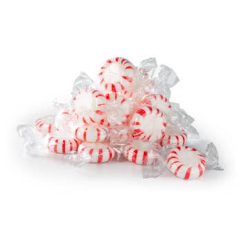 Grandpa Joe's Candy Shop - Vente Bonbons à la menthe - Colombina Starlight Mints Centre Blanc, Sac de 5 lb0