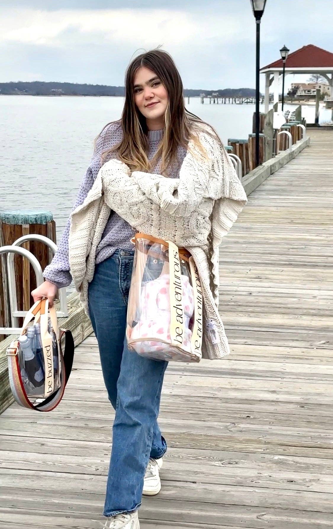 Be Clear Handbags – wholesale Bärkasse - Dam – be buzzed tote© ️™️5