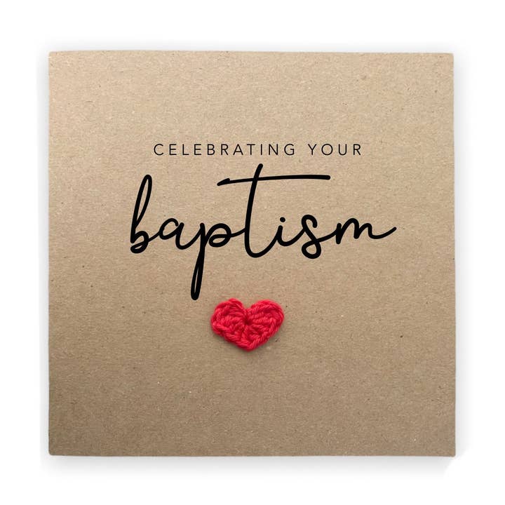 Dopkort - På ditt dop - Dop - Skriftkort för wholesale av Fifi's Handcrafted