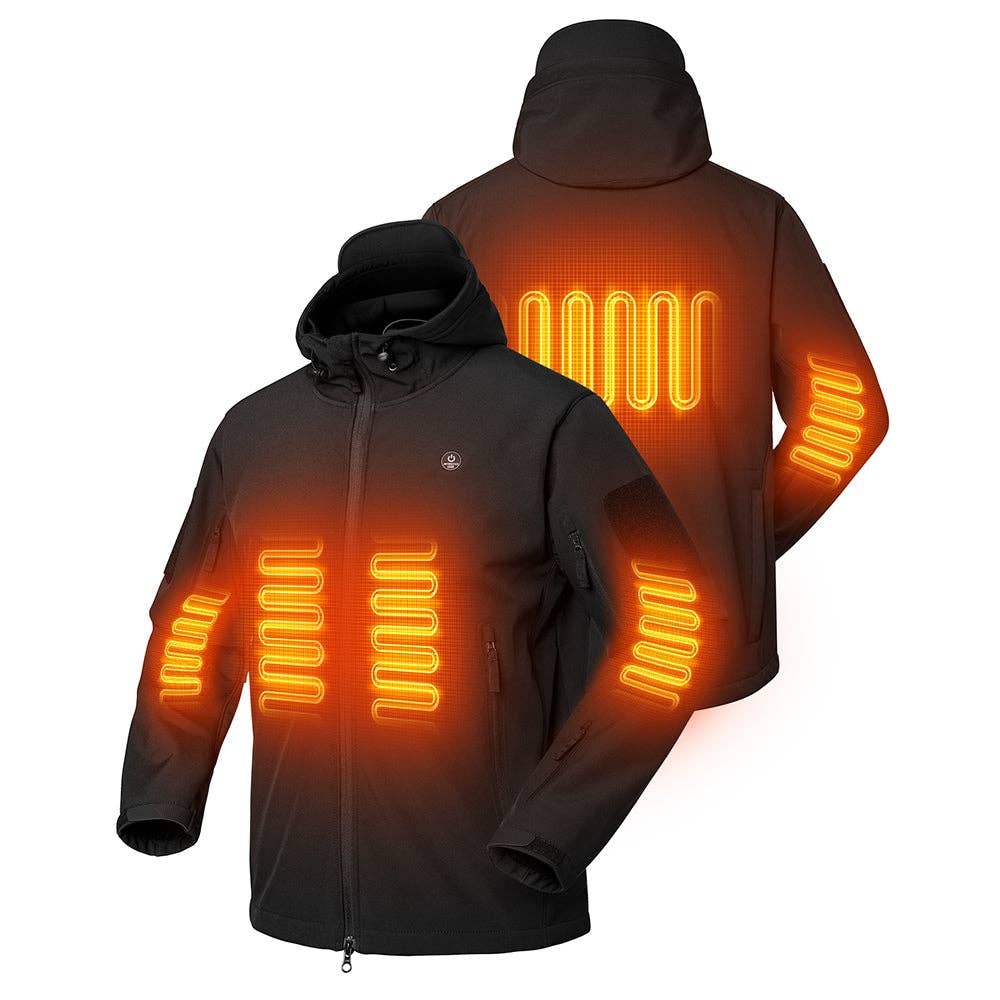 Antarctica Outdoors - Wholesale Jacket - Women's - ANTARCTICA GEAR Heated Jacket for Women, Winter Coat Soft Shell Heating Hood Jacket5