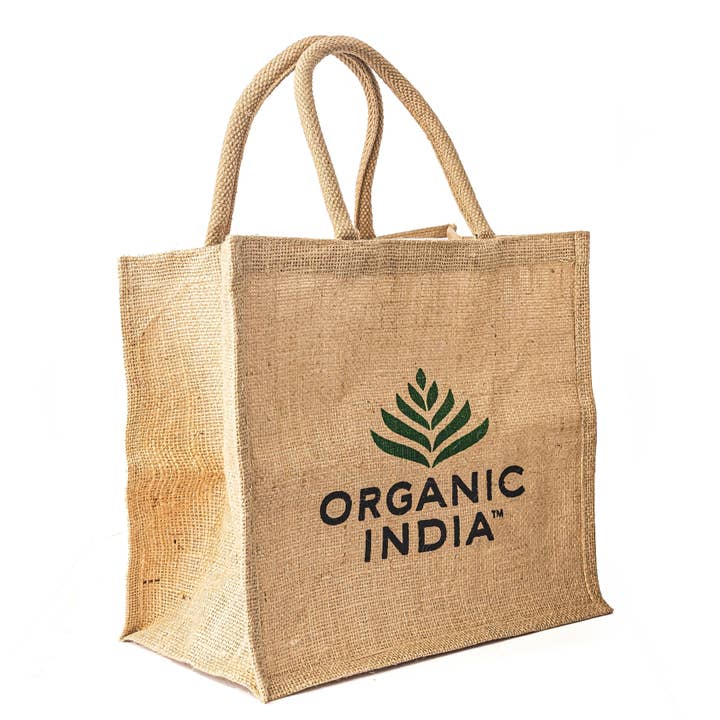 Organic India - Wholesale Grocery/shopping bag - Organic India Hessian Jute Bag2