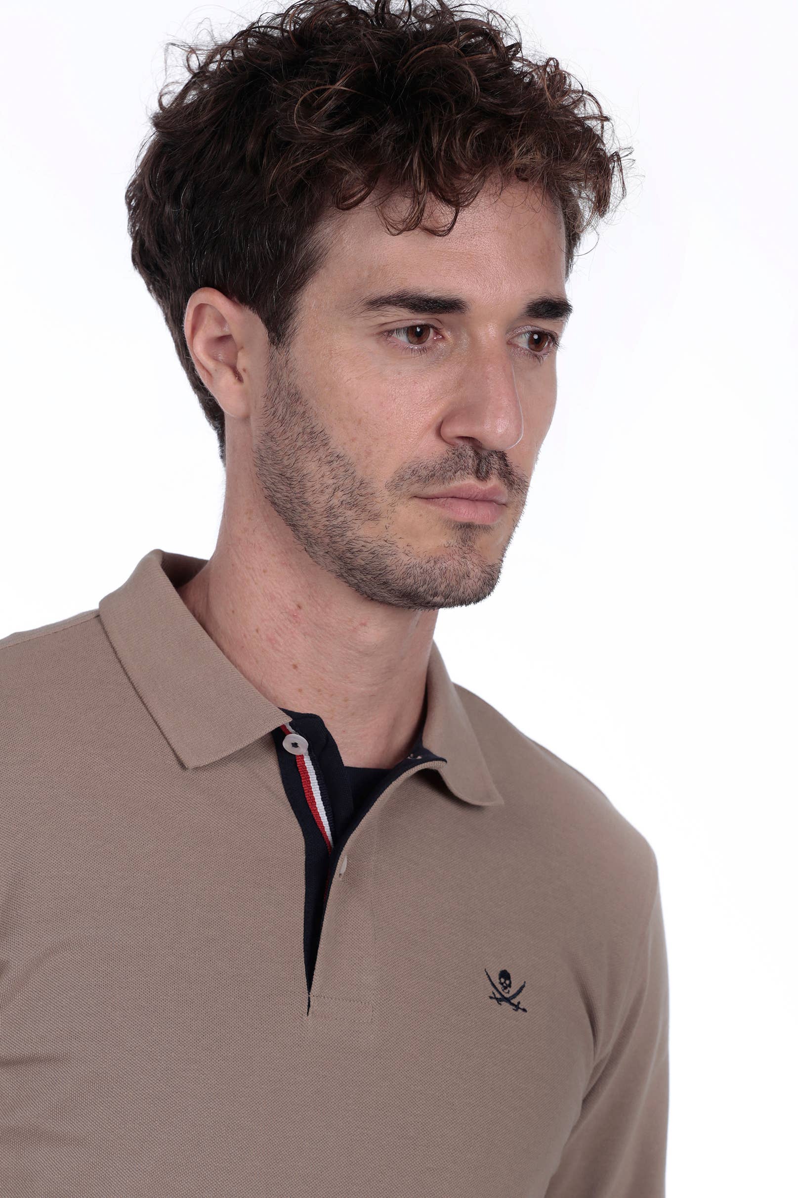 The Time of Bocha - Wholesale Polo - Men's - Men's Basic Polo The Time Of Bocha QI1PPOLO-SAND2