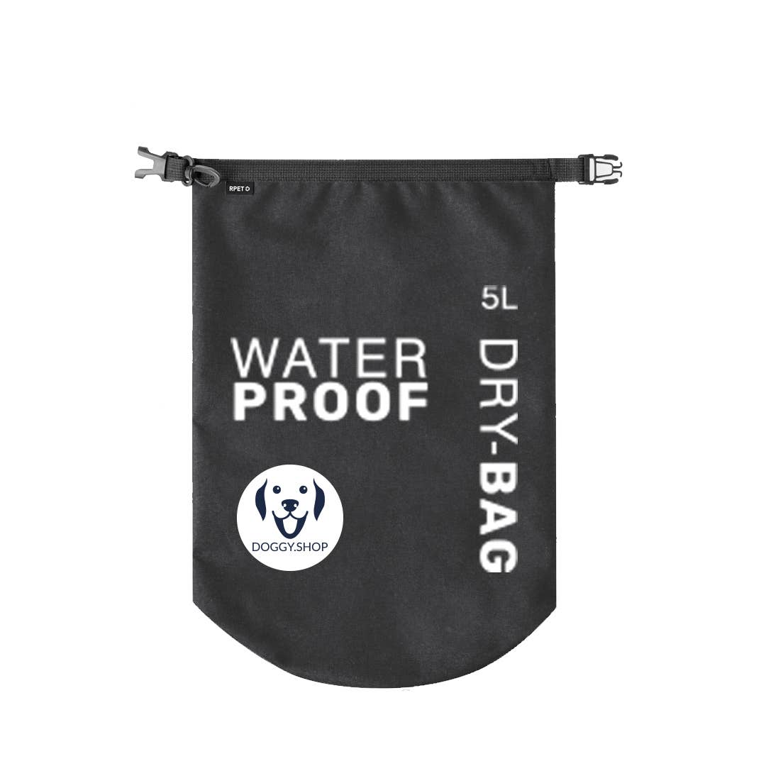 B&W Werbeartikel GmbH - Doggyroller - Vente Bocal à friandises – chien - Sac étanche Dry-Bag 5 L pour aliments secs5