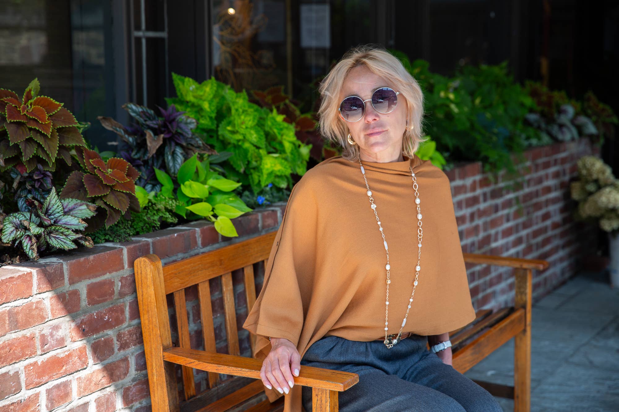 VIKOLINO - Wholesale Poncho - Women's - Merino Wool Poncho 13