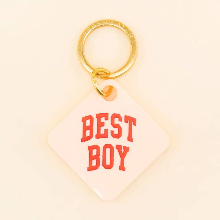 Best Boy Pet Tag for wholesale by Freshwater Curated Goods
