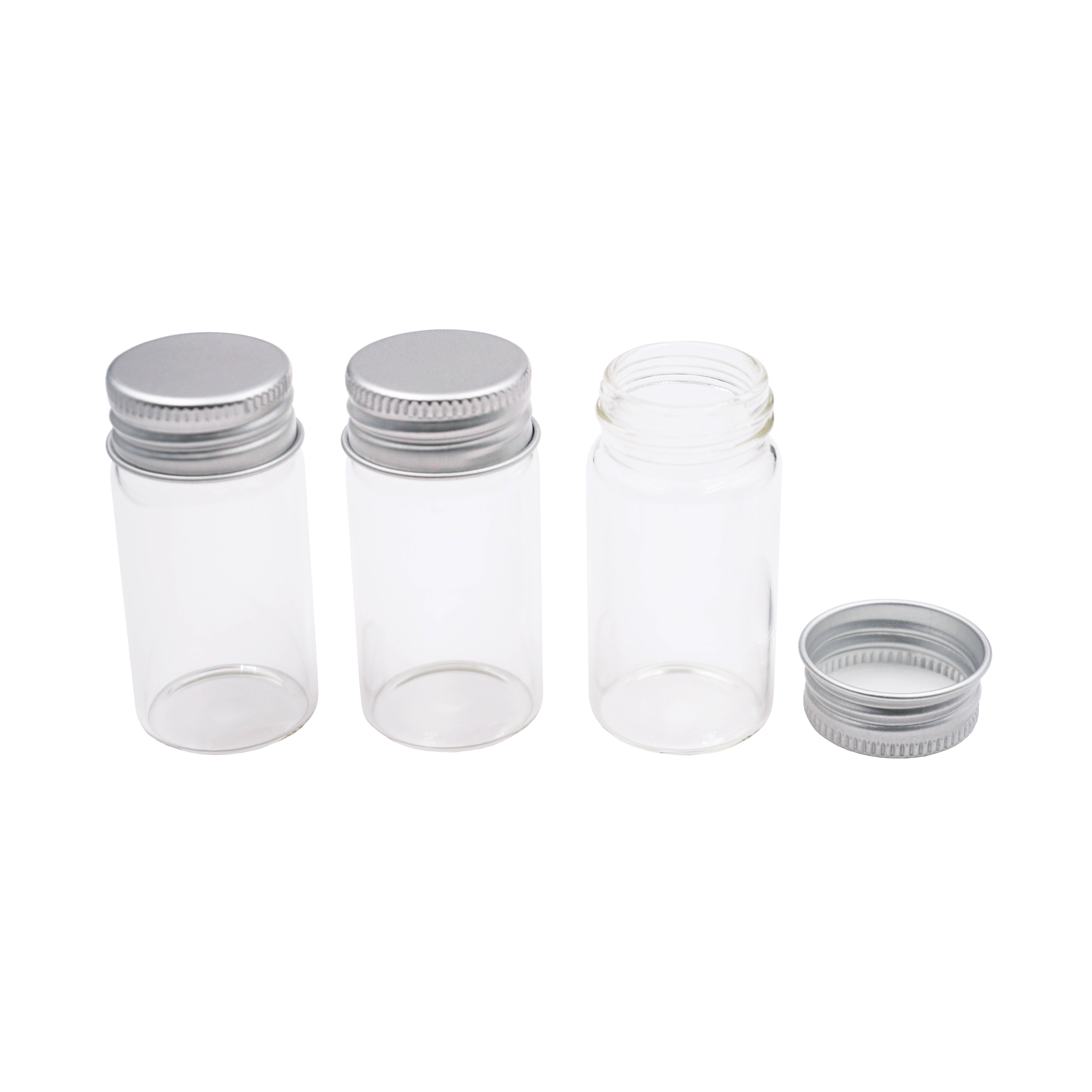 Angels Craft - Wholesale Jar - Small Glass Bottle w/ Screw Cap13