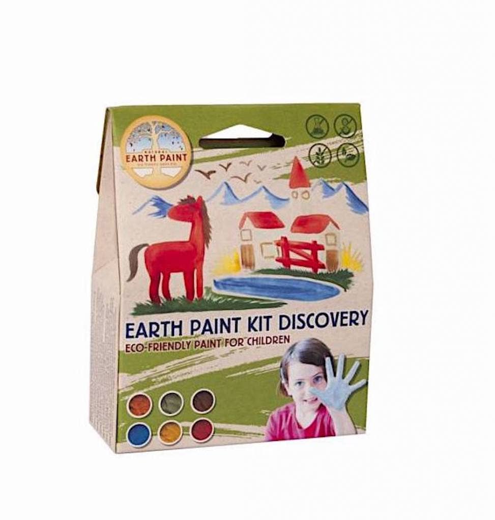 Natural Earth Paint EU - Vente Assortiments de peinture - Kit de peinture à base d'eau pour enfants Earth Paint Découverte1