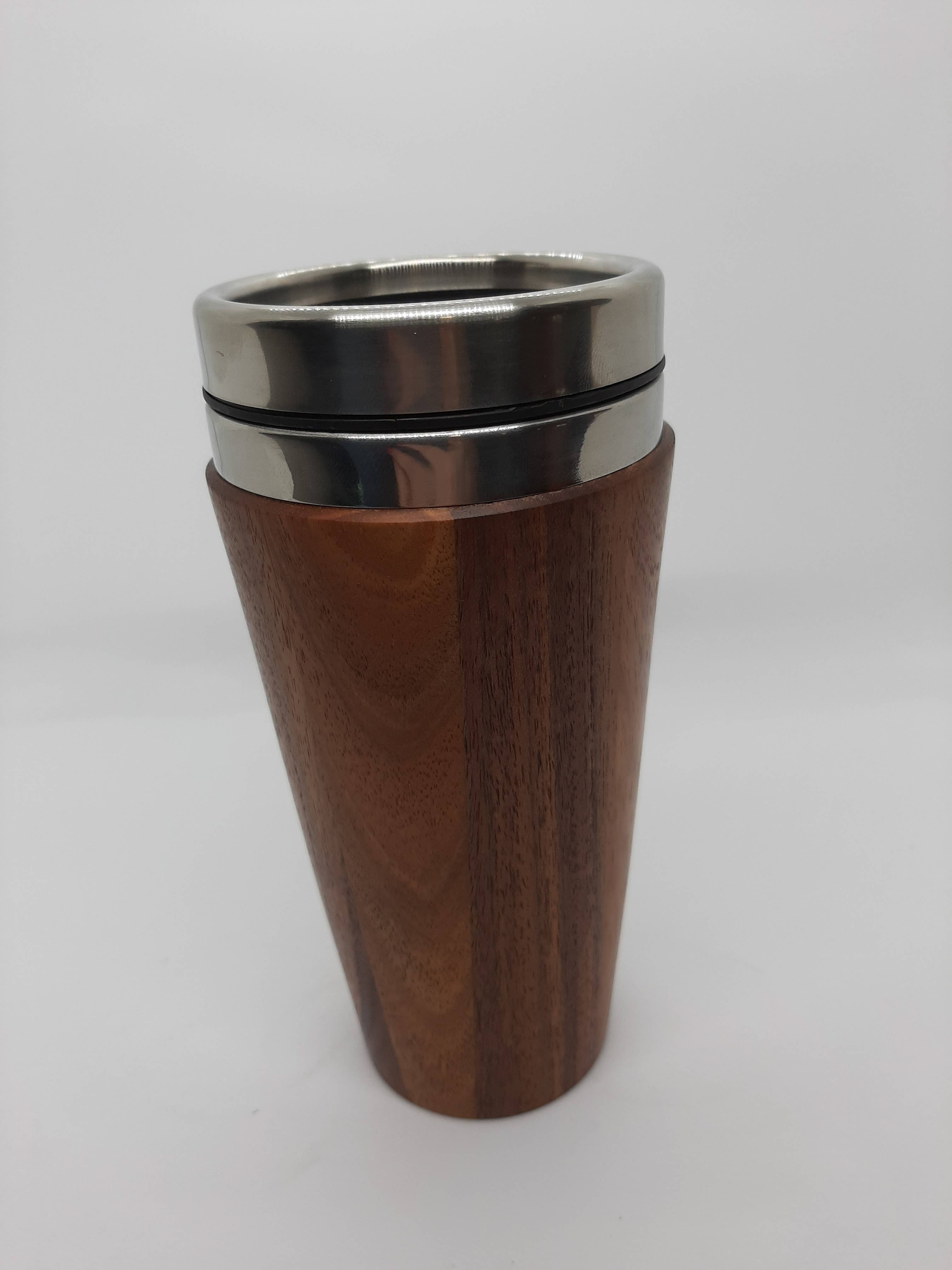 Lyons Woodturning - Wholesale Insulated Mug/Tumbler - Timber Travel Mug (10oz or 16oz)4