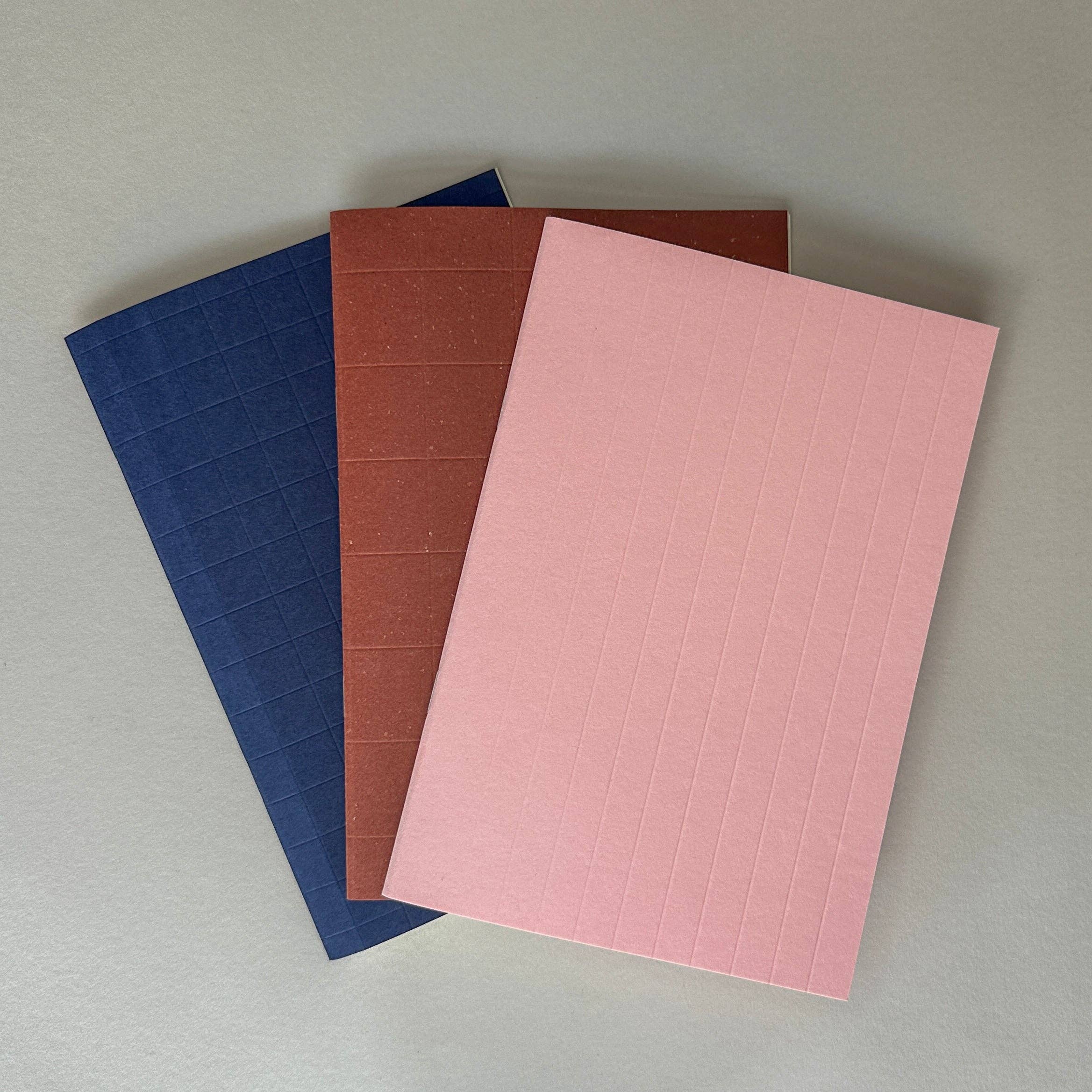 HERR & FRAU RIO – wholesale Anteckningsbok – Grid Powdered Pink Anteckningsbok1