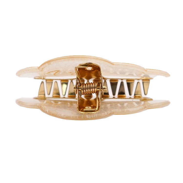 Transparent Star-Moon Textured Cloud Hair Clip for wholesale on Faire3