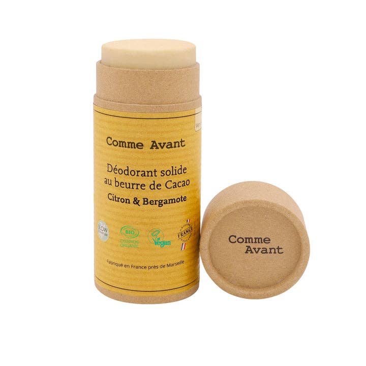 Comme Avant - Wholesale Deodorant - Unisex - Solid deodorant lemon & bergamot0