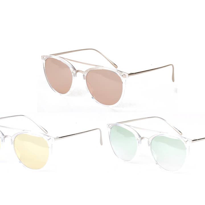 OCCHIALI DA SOLE PP + METALLO per la vendita all'ingrosso da parte di Aktual / Dekora Import S.A