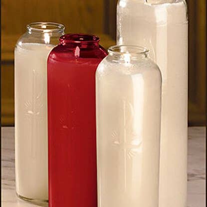 Christian Brands Church Supply - Wholesale Votive Candle - 8-Day Polarlite 12/Pk