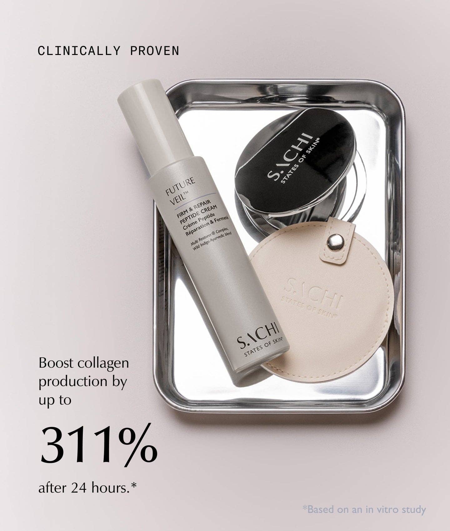 Sachi Skin – wholesale Facial moisturiser – Future Veil™ Firm & Repair Peptide Cream - 50ml6