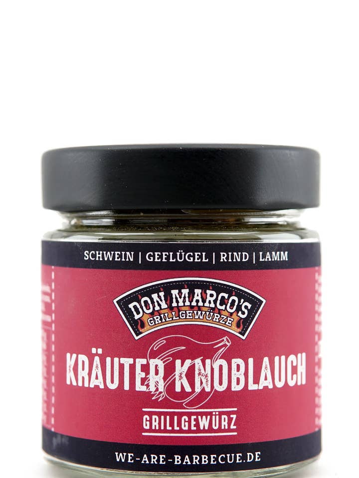 Knoblauch Kräuter für den Großhandel von Don Marco's Barbecue