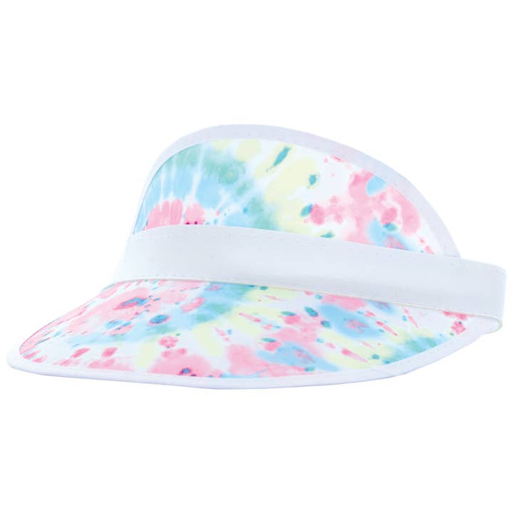 Iscream - Wholesale Visor - Women's - Swirl Tie Dye Visor