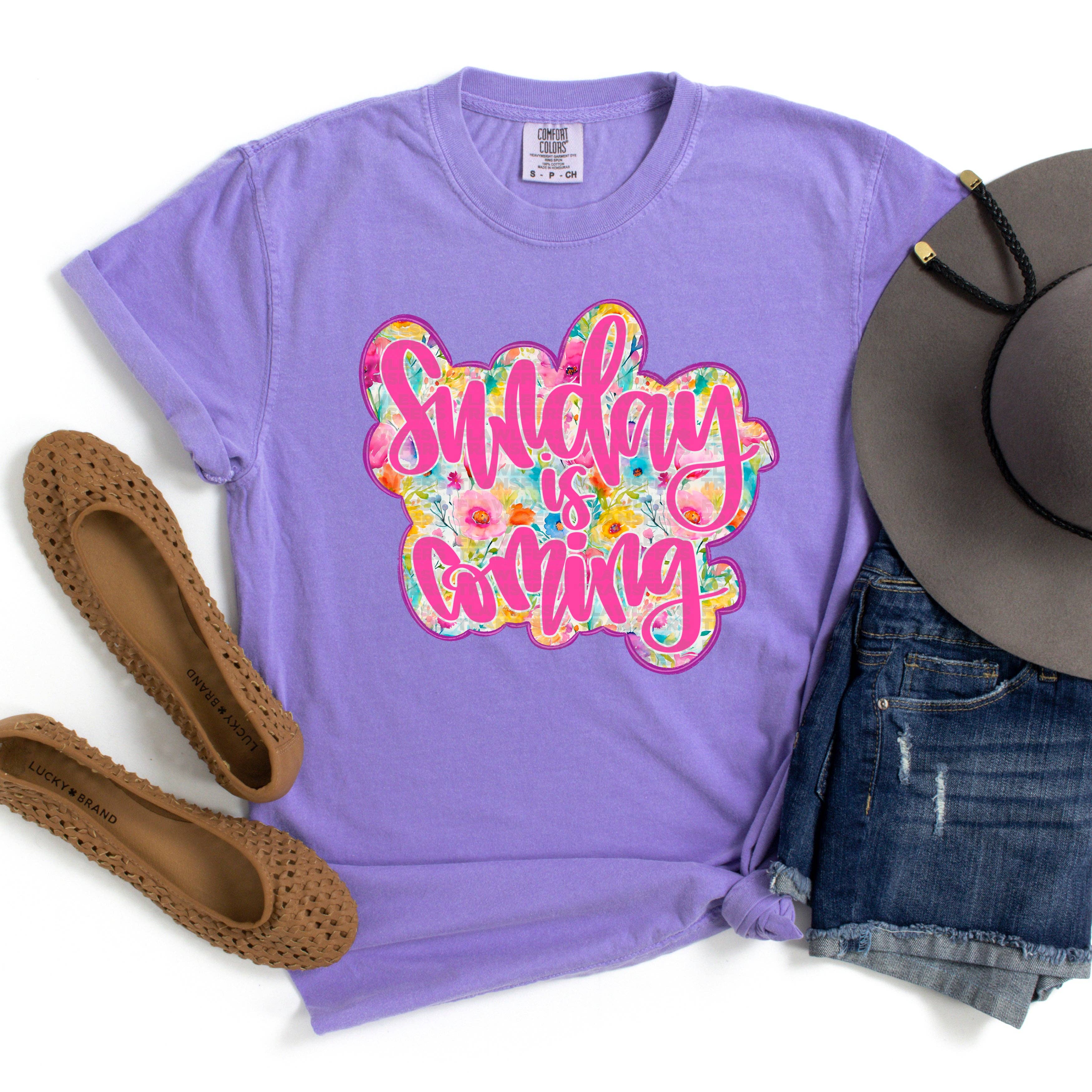 Flawless Transfers - Wholesale Sublimation Transfer - Sunday Is Coming #2051 DTF Transfer0