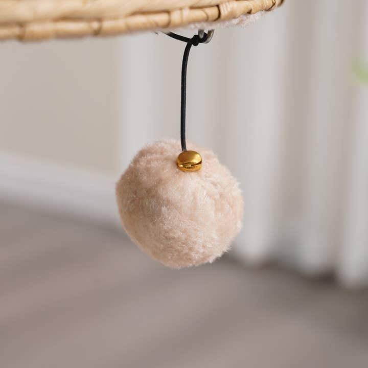 PetPals Group - Wholesale Pet Scratcher - Cat - PetPals Cozy V2 Natural Aesthetic, Handwoven Medium Cat Tree