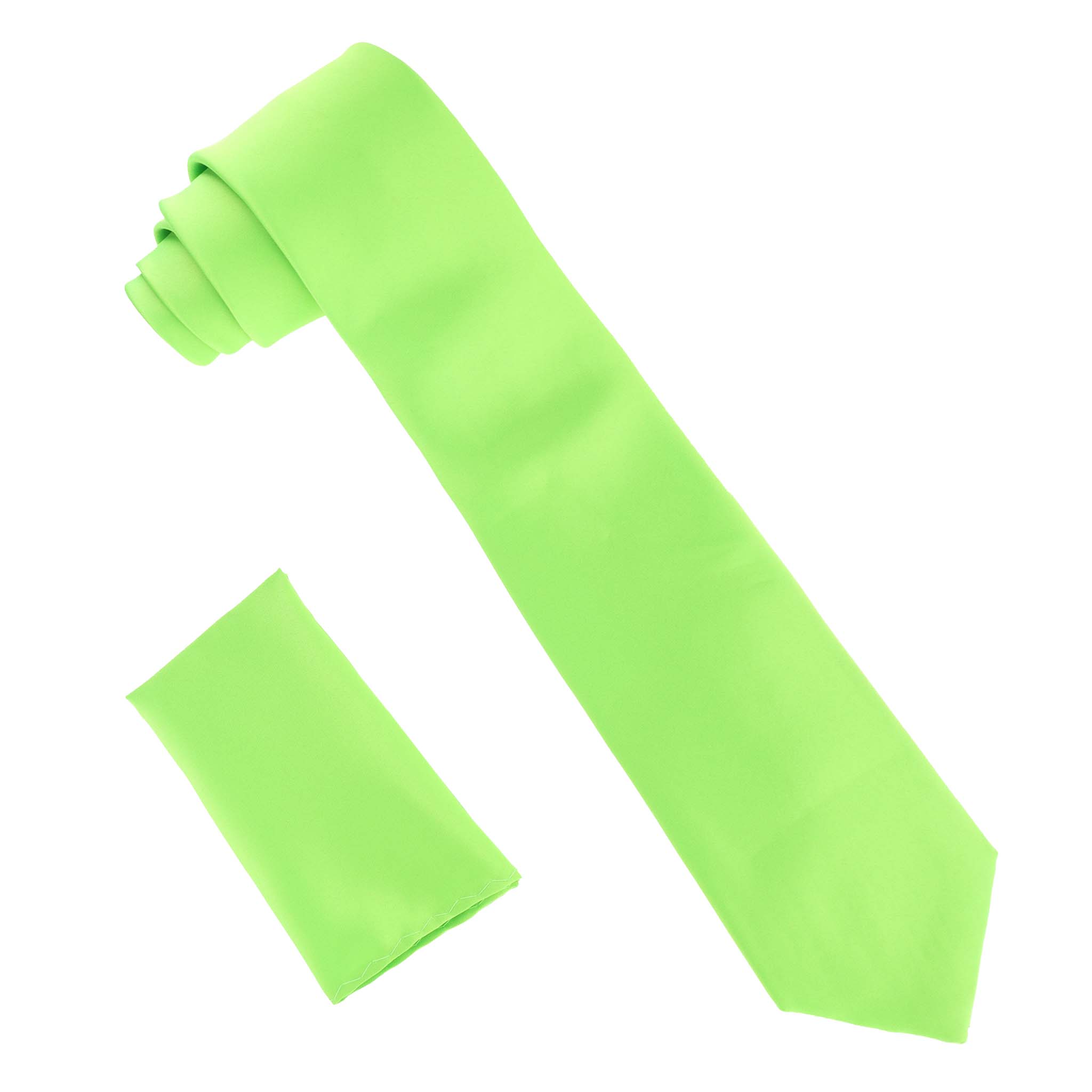 Dubal Brothers – wholesale Slipsar – Herr – Vittorio Farina Solid Satin slips & Pocket Square av Classy Manschettknappar18