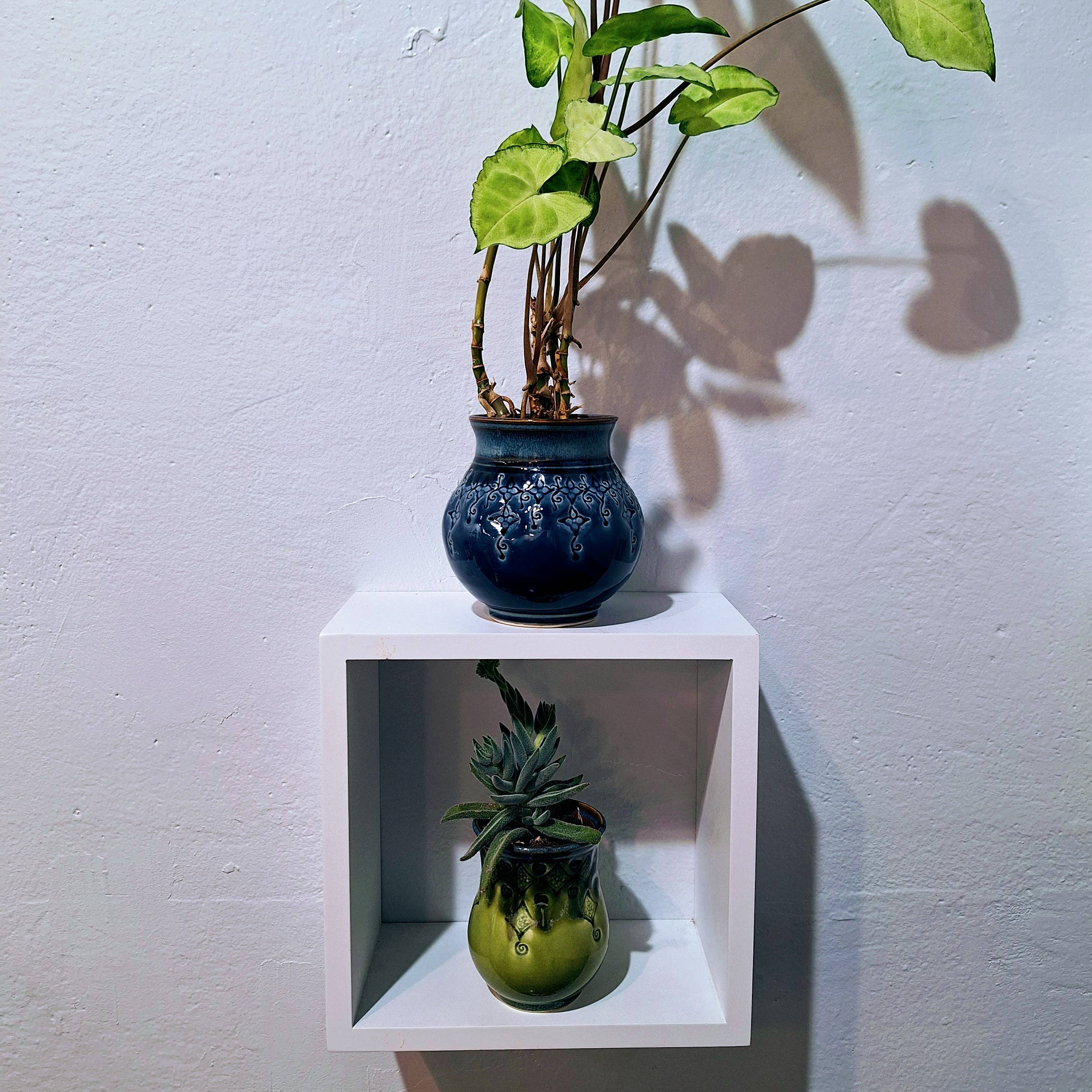 Plays in Mud Pottery - Wholesale Plant Pot - Large Tabletop Planter - Handmade Pottery Planter - MTO13