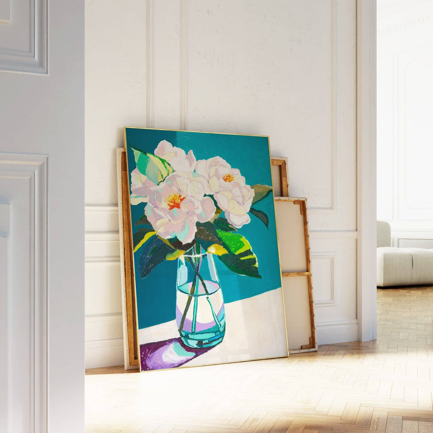 Julia Ockert - Wholesale Art Print - White Peonies Art Print9