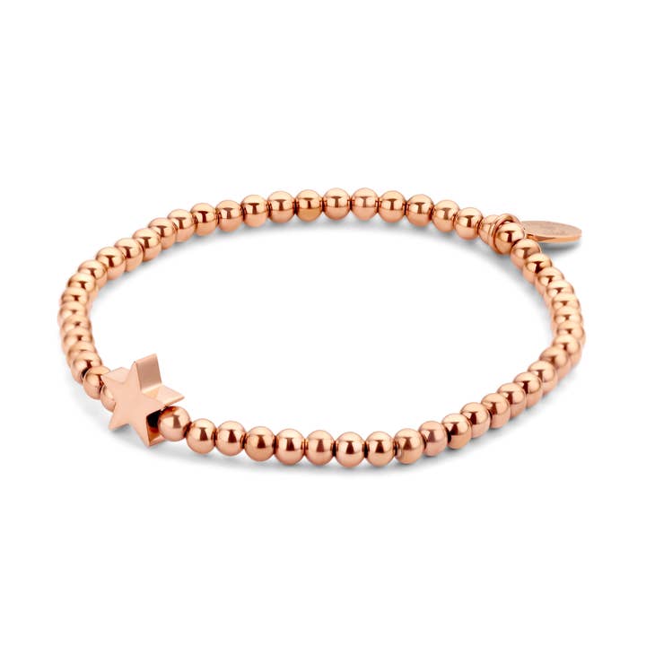 CO88 Armbandperlen 4mm mit Stern IPR für den Großhandel von CO88 Collection