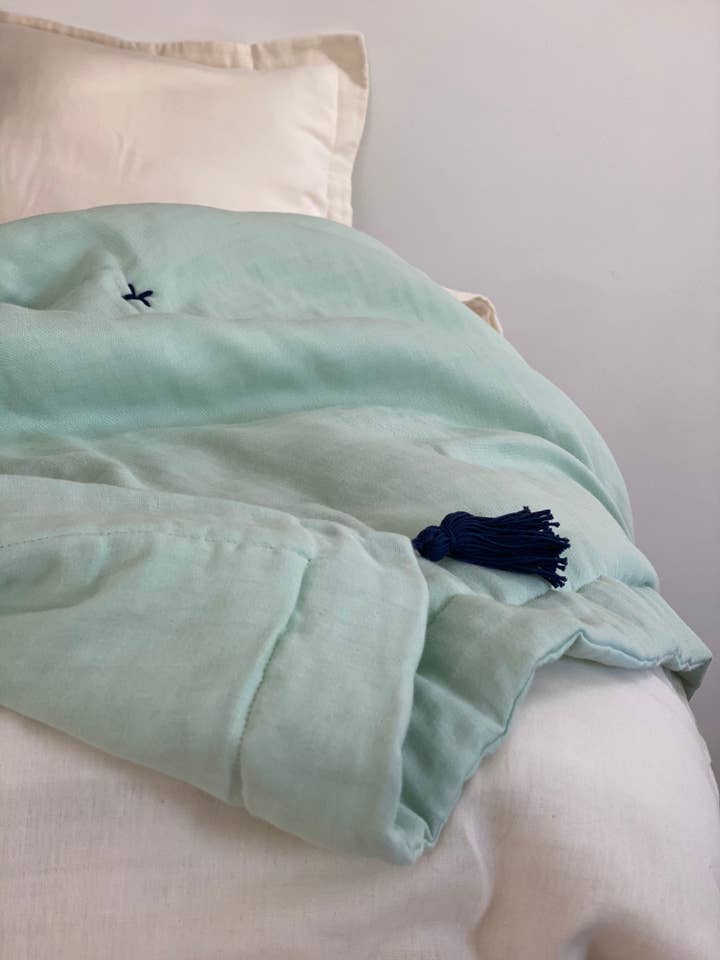 MARILOU Fleecefilt//Glacier/Marine för wholesale av bihan