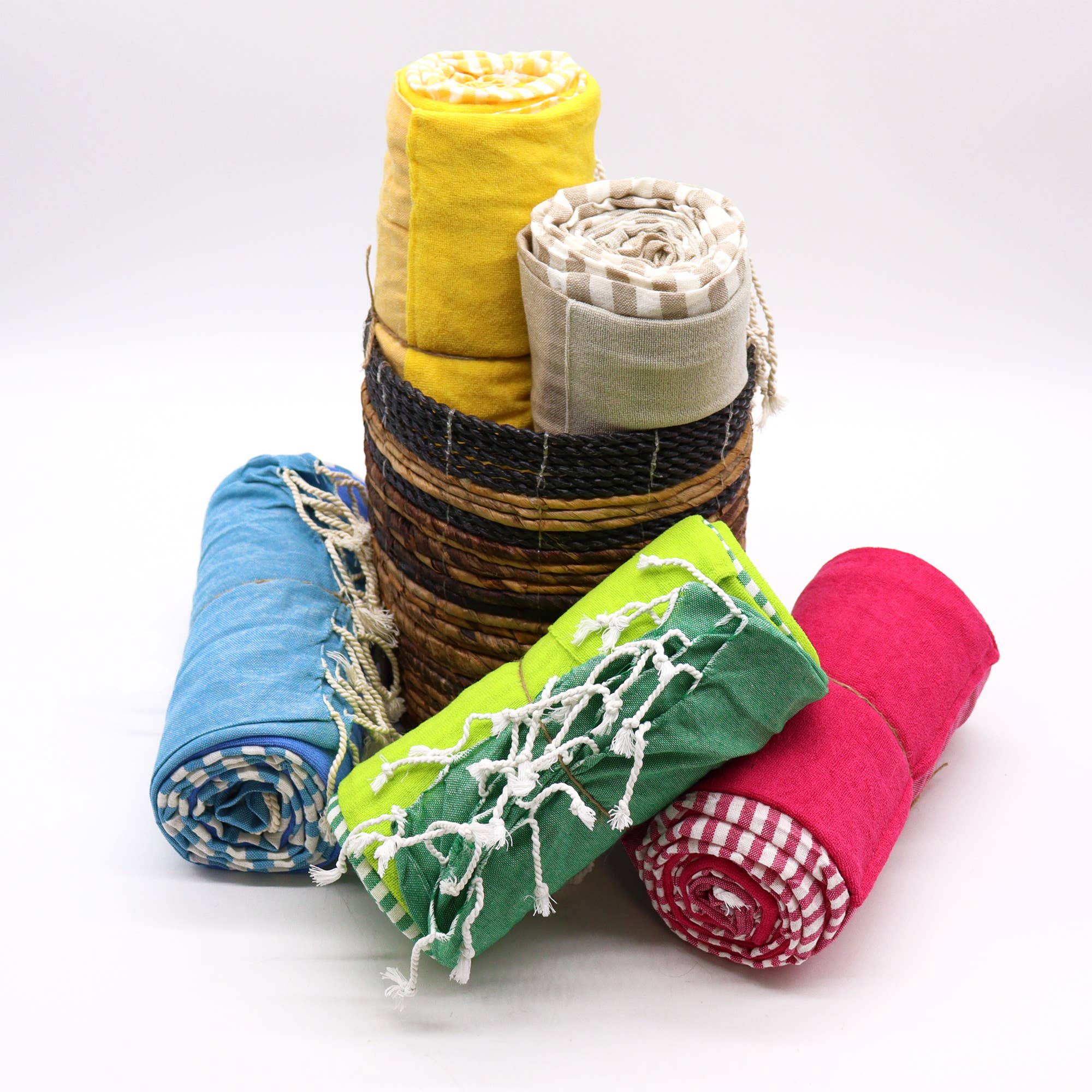 AW Artisan - Wholesale Beach Towel - Cotton towel - Pareo - 100x180 cm - Sky Blue1