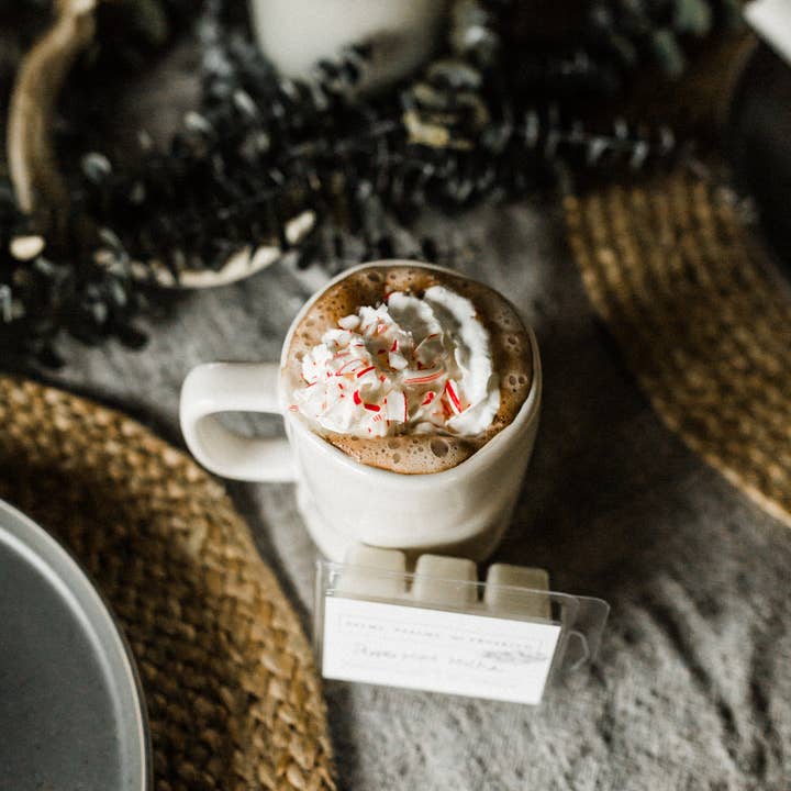 Palms, Psalms, & Prosecco - Wholesale Wax melt - Peppermint Mocha Wax Melts2