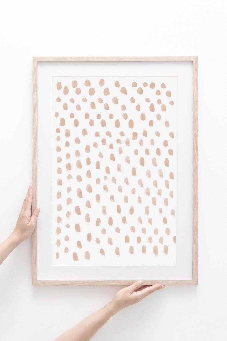 Sara Cristina Design - Vendita all'ingrosso Stampa artistica - Punti Beige1