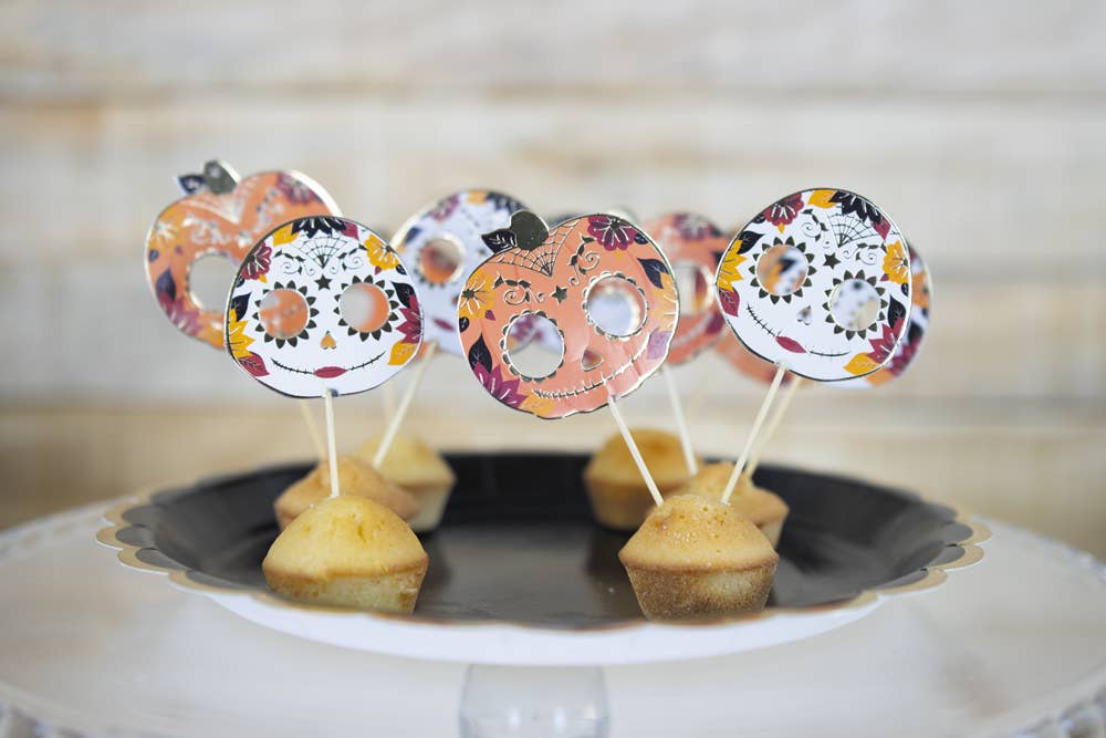 Tim&Puce Factory - Wholesale Cocktail Pick - PICS A COCKTAIL DIA DE LOS MUERTOS X102