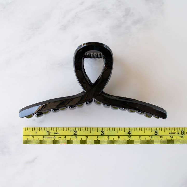 Tiepology - Wholesale Hair Clip - Women's - 5 Inch Glossy French Twist Hair Clip29