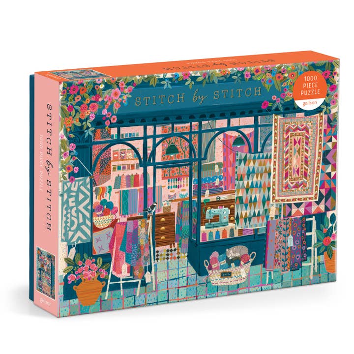 Chronicle Books - Wholesale Puzzle - Adult - Stitch by Stitch 1000 Piece Puzzle