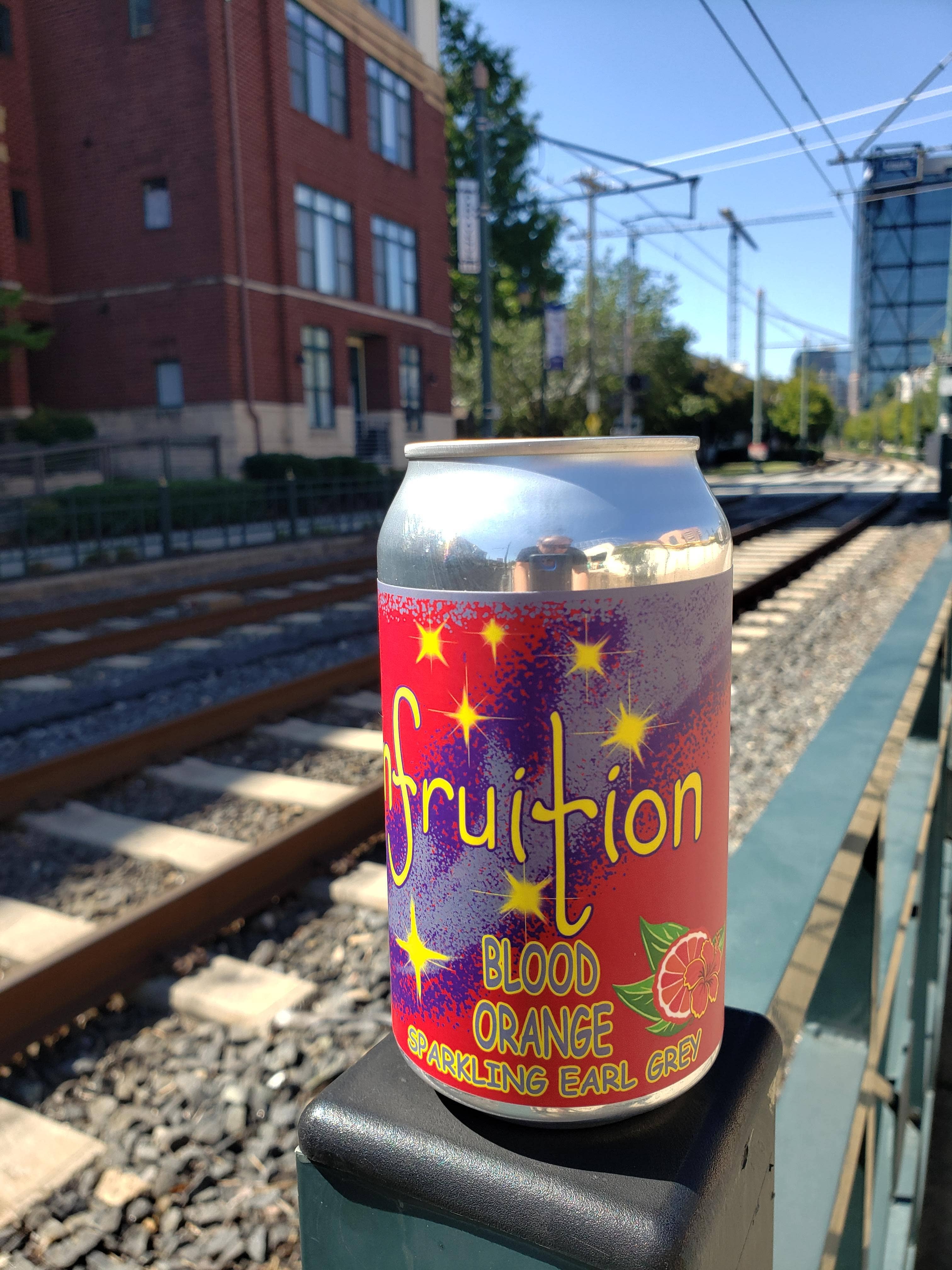 Infruition Tea - Wholesale Iced Tea - Blood Orange Earl Grey Sparkling Tea1