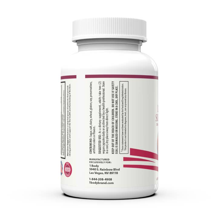 1 Body - Wholesale Oral supplement/vitamin - Liver Support2