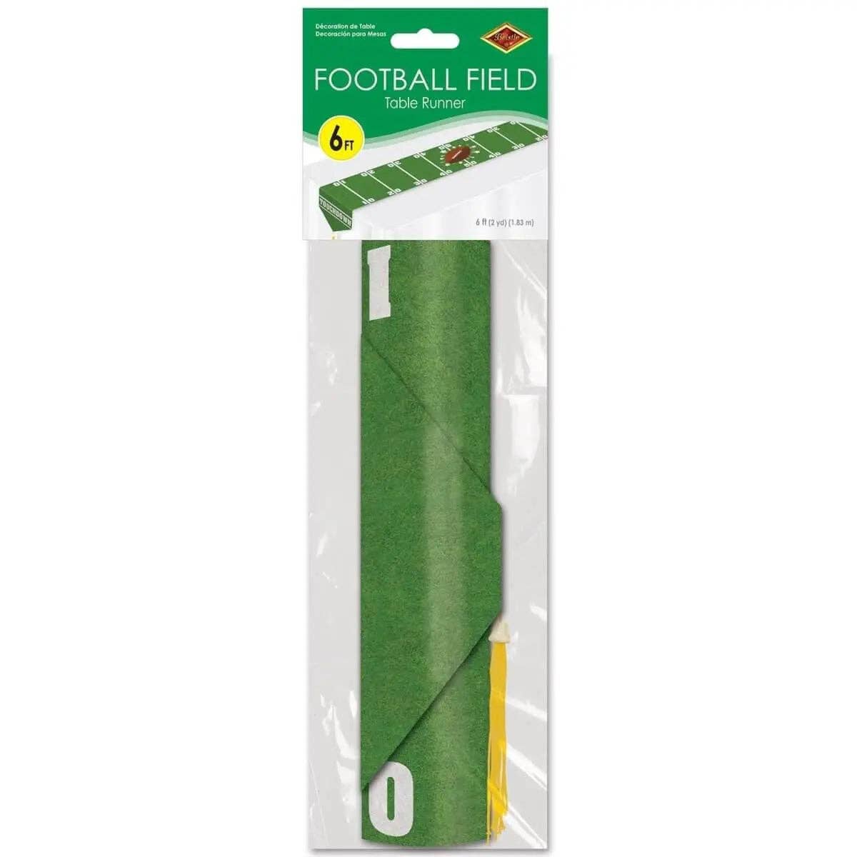 Party Expo, LLC – wholesale Disposable table cover/runner – Printed Game Day Football Table Runner0