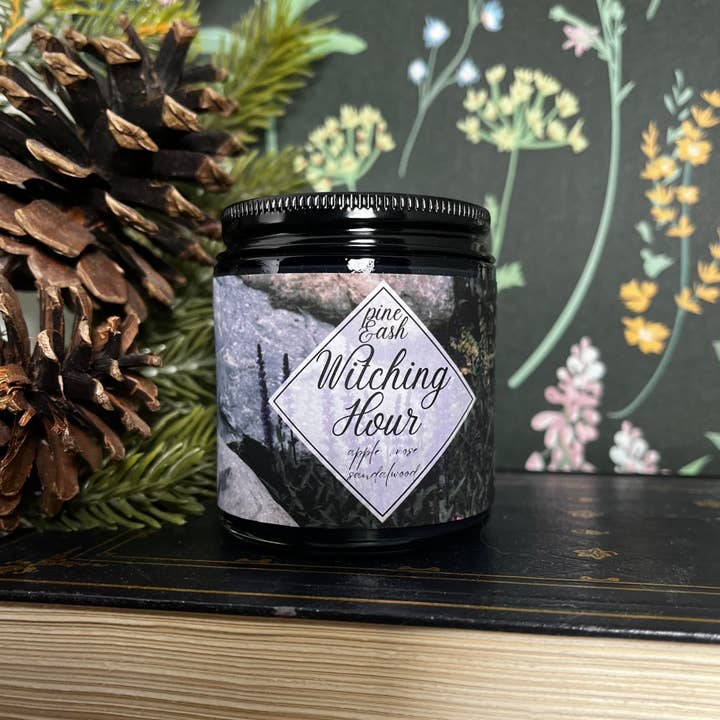 Pine and Ash - Wholesale Jar/Filled Candle - Witching Hour 4oz2