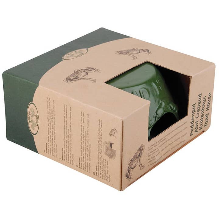 Esschert Design USA - Wholesale Outdoor Ornament/Decor - Toad House, Ceramic