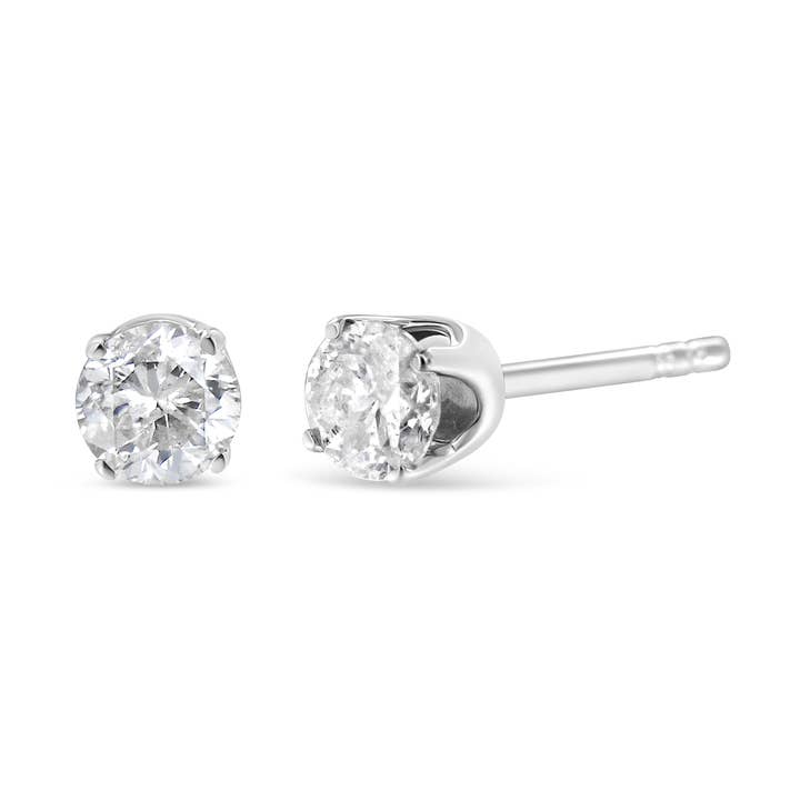 14 K White Gold 1\ /4 Ct Lab odlade Diamond Stud örhängen (G-H) för wholesale av Infinite Jewels