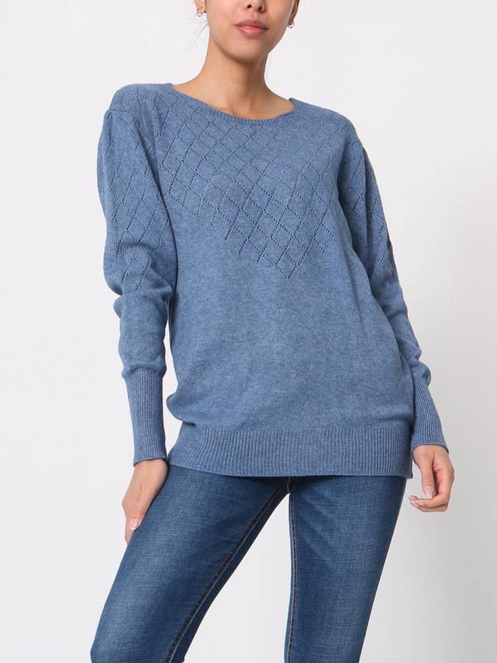 REF. 10216 sweater for wholesale by LÉA & LUC