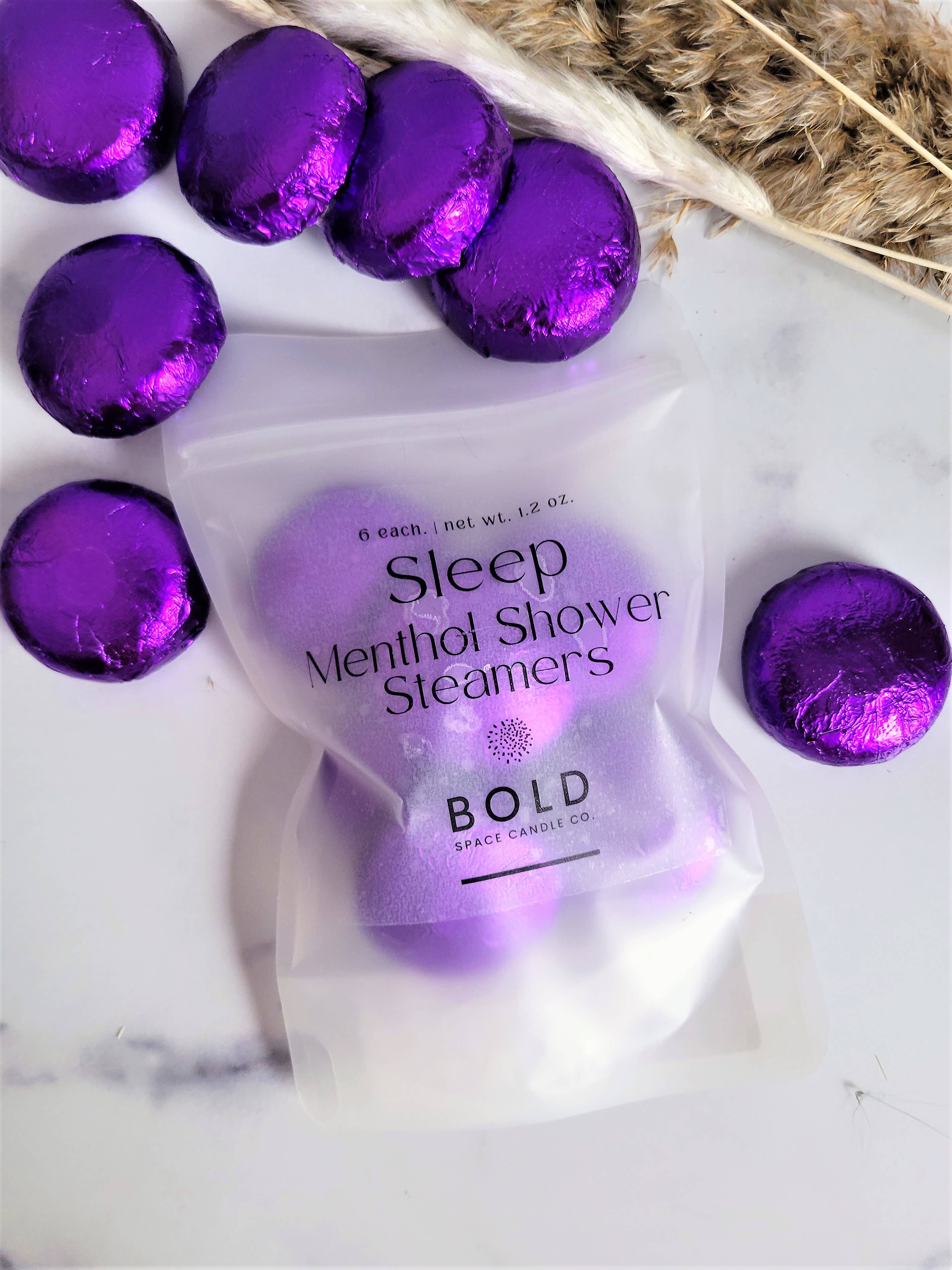 Bold Space Candle Co. – wholesale Shower steamer/bomb – Sleep Shower Steamers – Calming Aromatherapy for Bedtime 6pk1