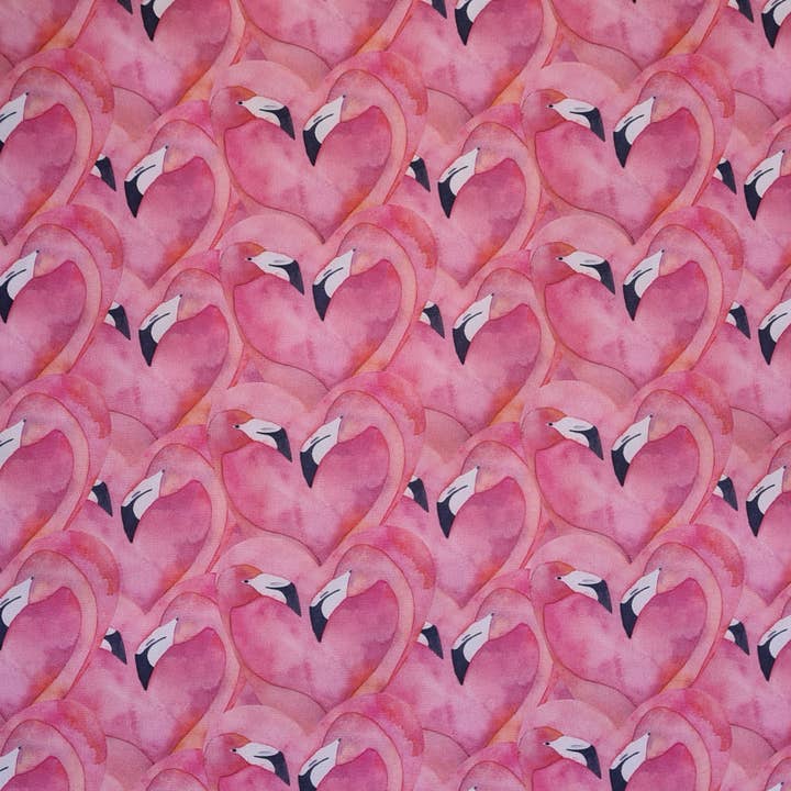 Flamingo Fabrics – wholesale Fabric – Waterproof Fabric Flamingos Pink1